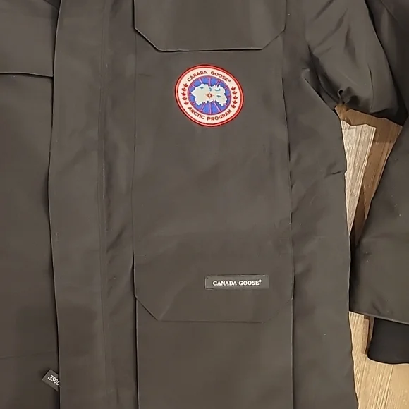 Canada Goose XXL Black Expedition Parka Fusion Fit Heritage WITH TAGS Coyote Fur - Picture 13 of 16